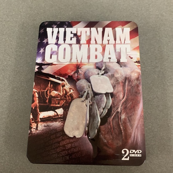 Vietnam Combat 2 Disc DVD Set in Collectible Case History Drama Documentary - Picture 2 of 16